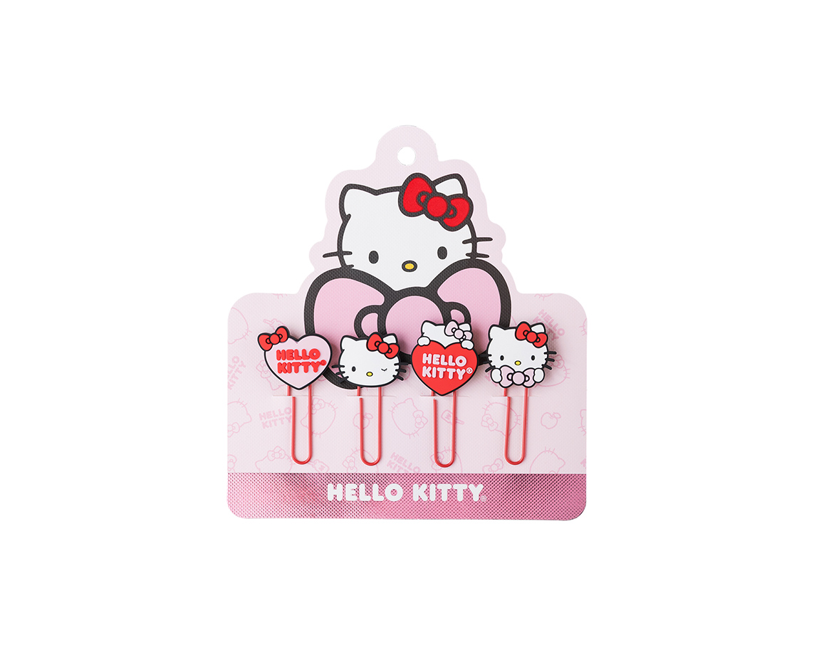 FUN PAPER CLIPS HELLO KITTY X4 1652010505 MAW