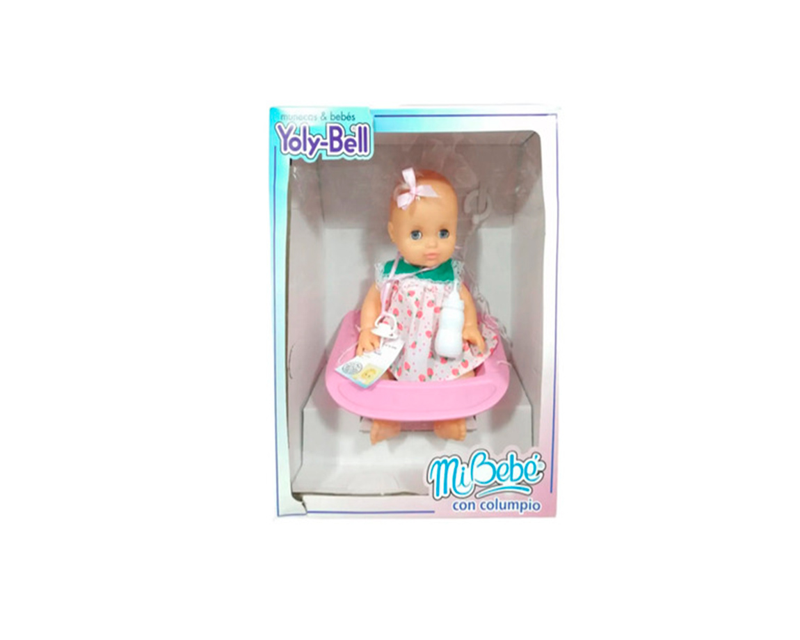 JUGUETE YOLY-BELL 128 MI BEBE #152 C/ ACCESORIOS