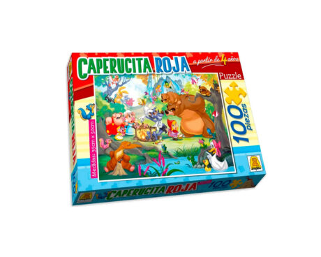 JUGUETE PUZZLE IMPLAS 194 CAPERUCITA ROJA 100 P