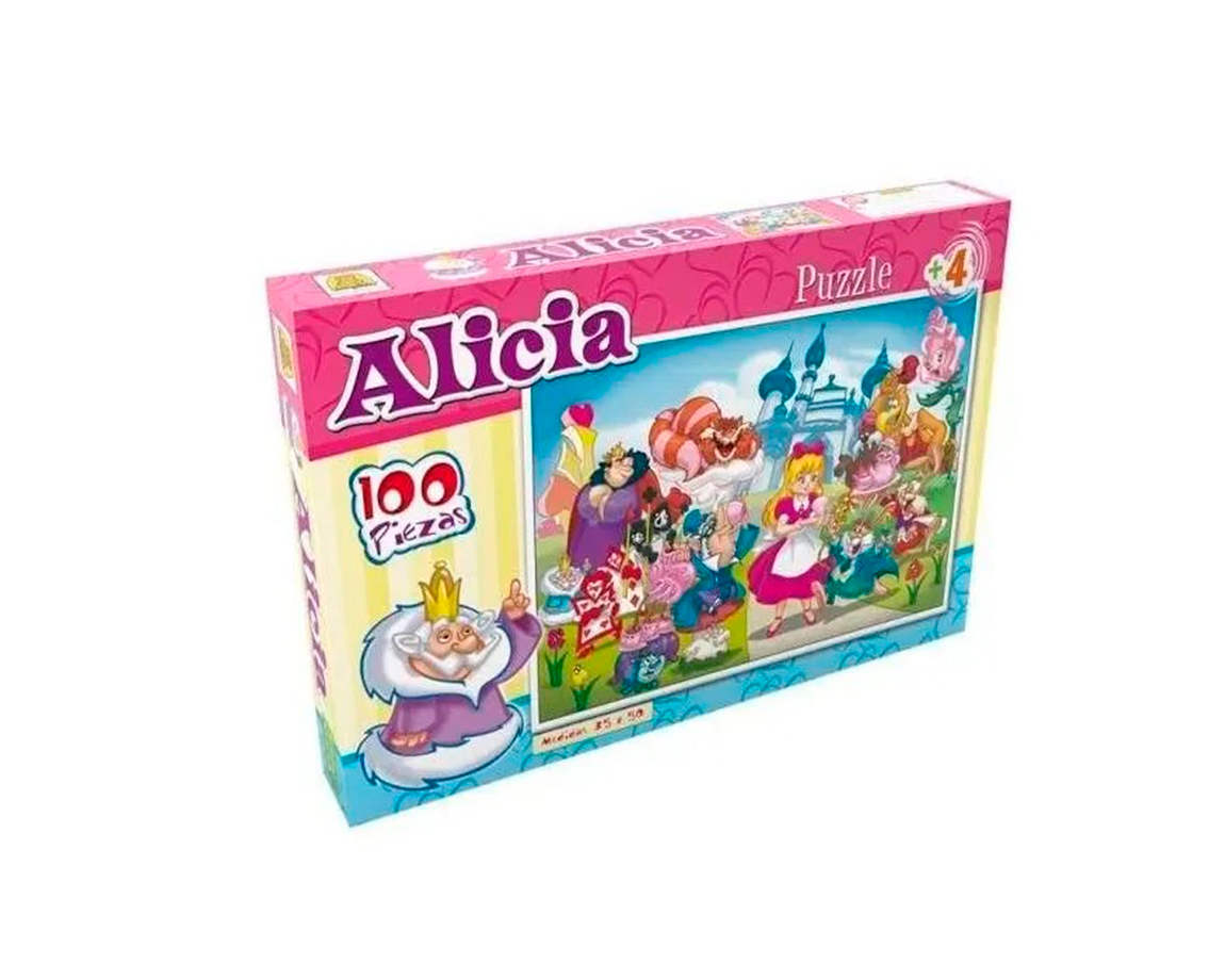 PUZZLE IMPLAS 209 ALICIA EN EL PAIS DE LAS MARAVILLAS 100 P