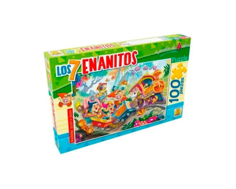 JUGUETE PUZZLE IMPLAS 215 LOS 7 ENANITOS 100 P