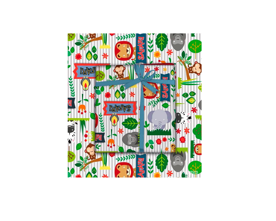 PAPEL BOBINA MURESCO 60x150 -3530- ZOOLOGICO
