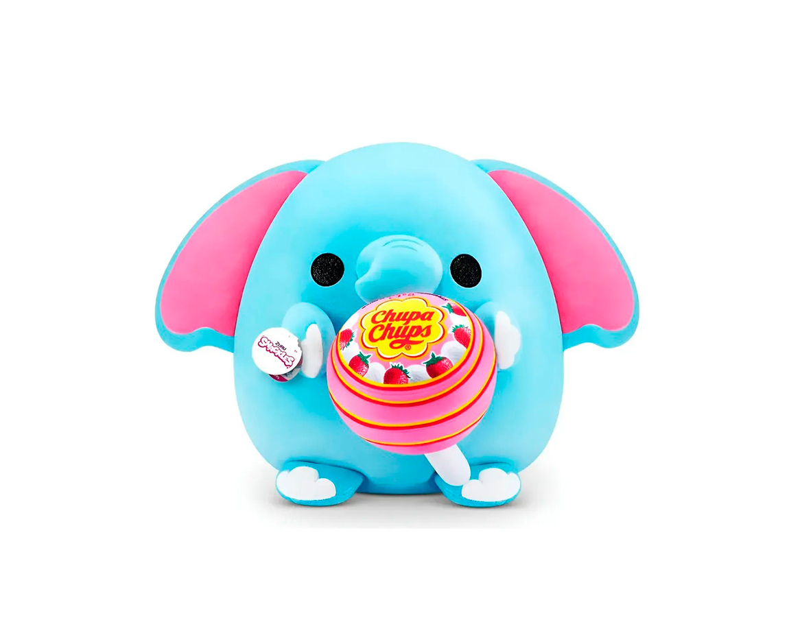 PELUCHE ZURU 77511H-2 ELEFANTE 35 CM SNACKLES