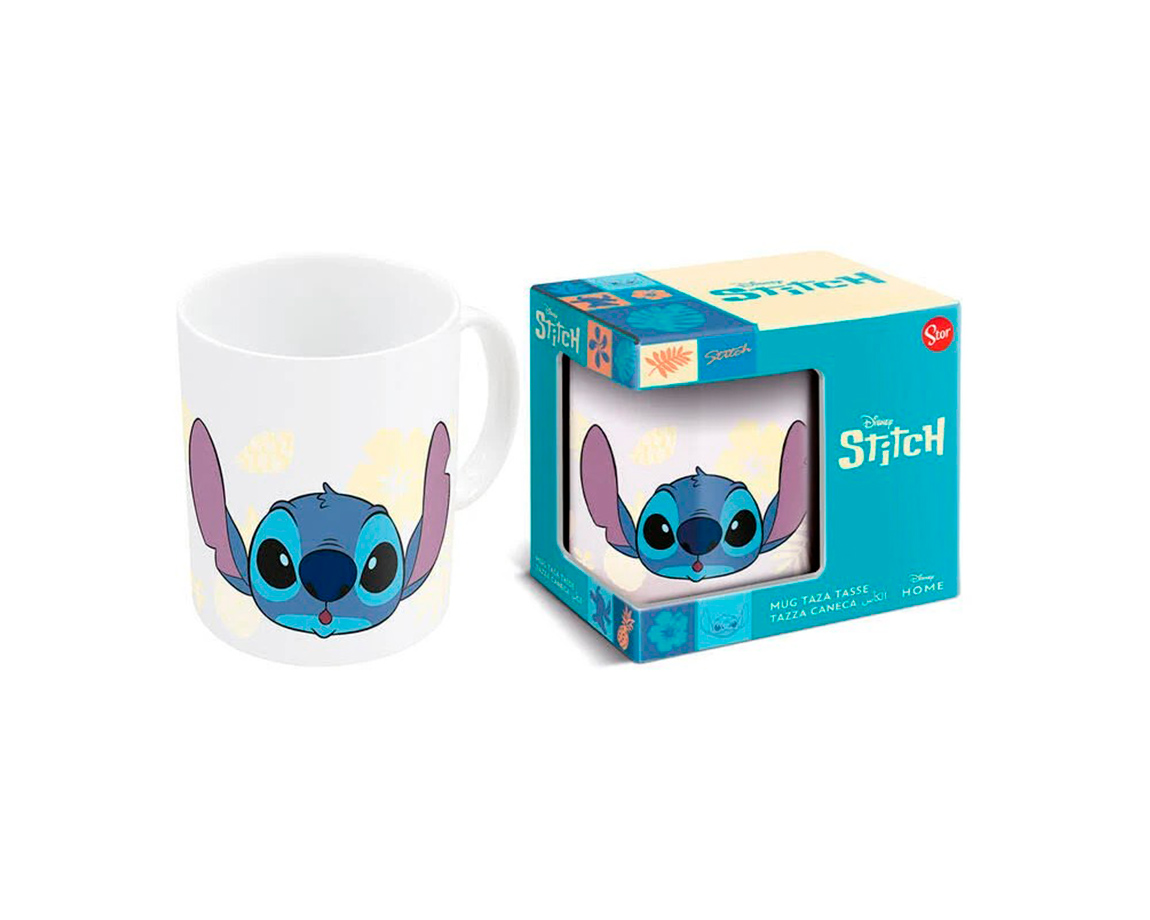 TAZA CERAMICA STITCH PIÑA 88138 325ML