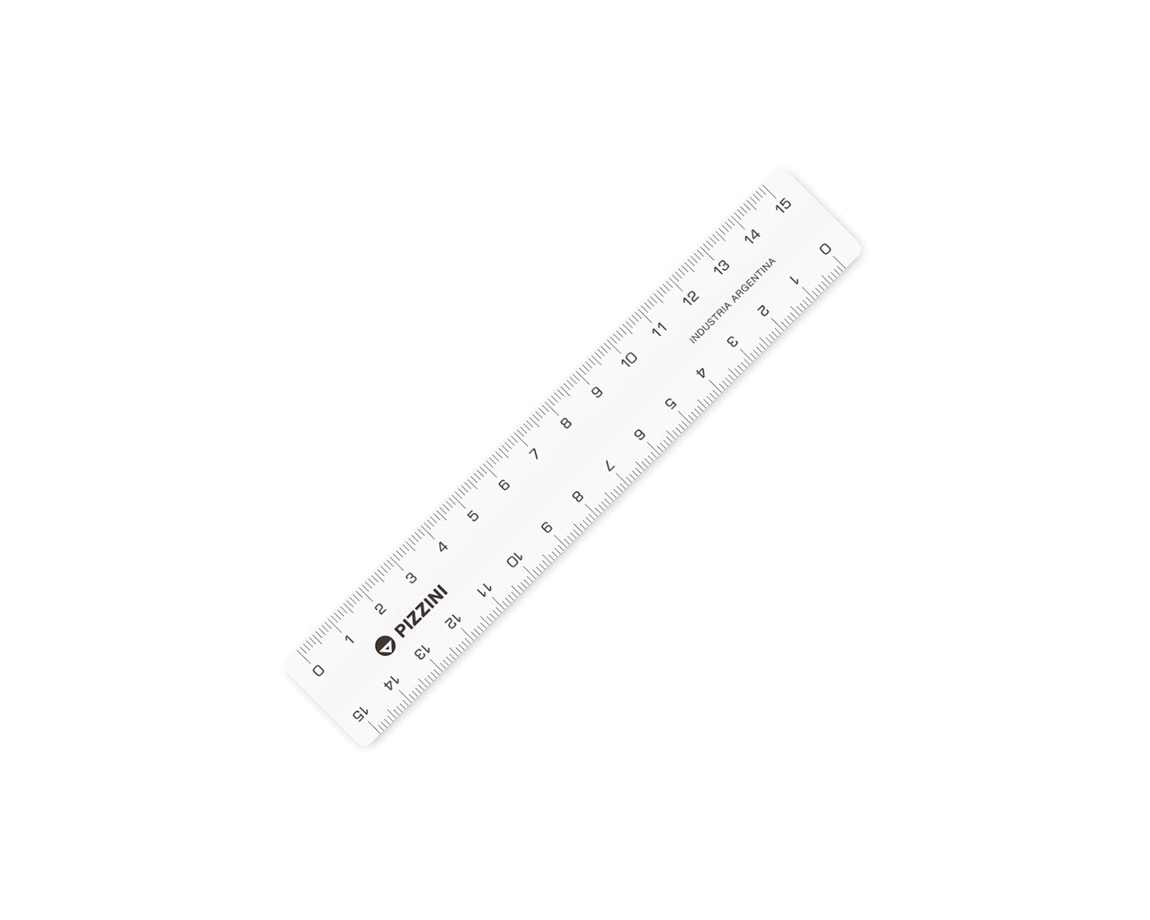 REGLA PIZZINI 171215 ESCOLAR x15CM UNID (171215)