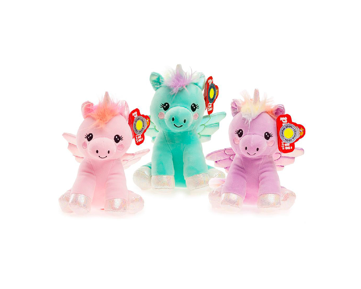 PELUCHE 8274 UNICORNIO CON ALAS 20 CM SPANDEX