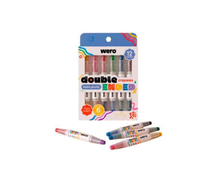 PINTURITAS WERO WE4427 CRAYONES 2 PUNTAS DOUBLE ENDED
