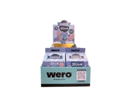 JUGUETE PUZZLE WERO WE4442 STITCH DOBLE 12 PZS
