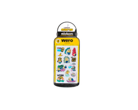 STICKERS WERO WE4387 MINIONS BOTTLE