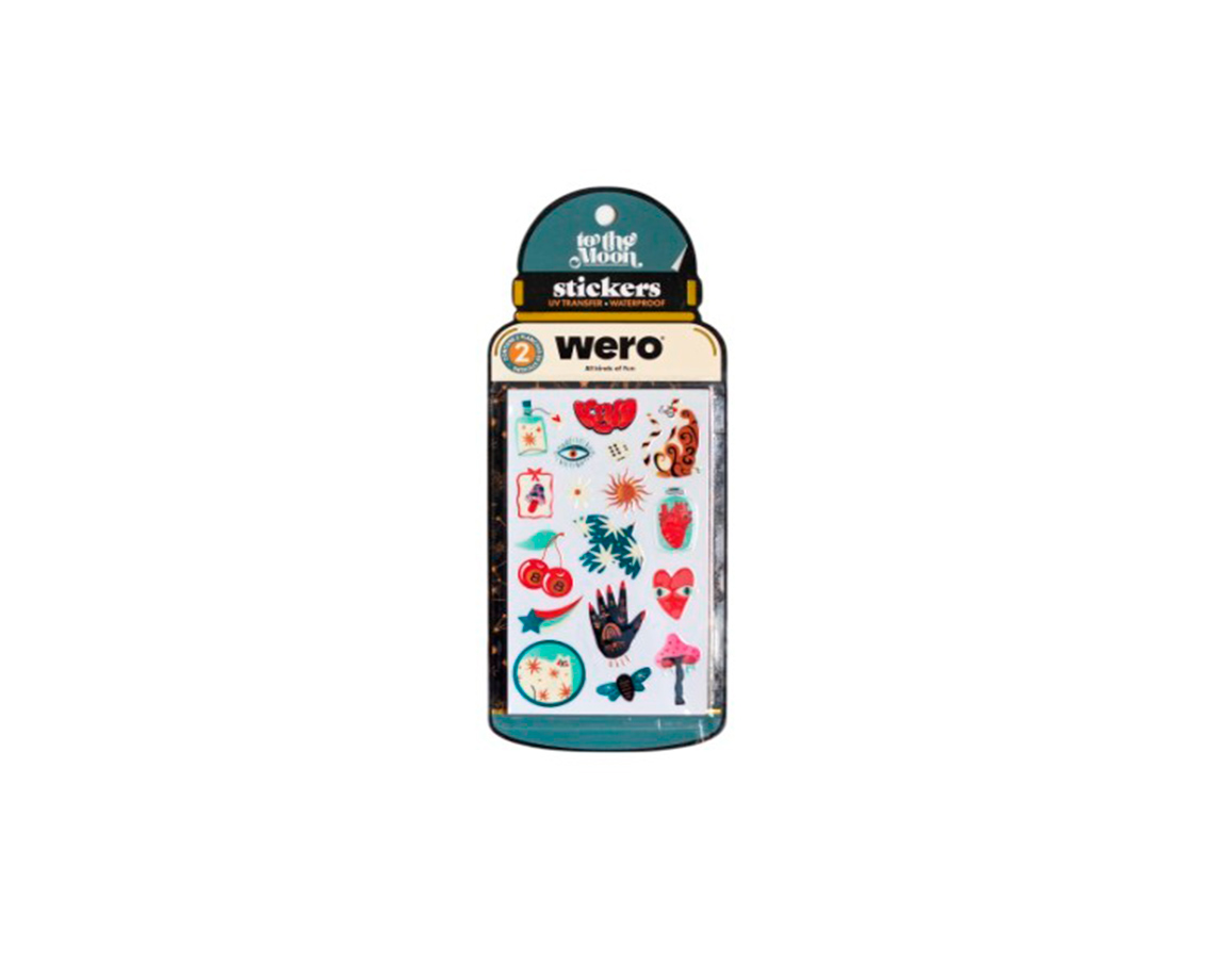 STICKERS WERO WE4396 TO THE MOON BOTTLE