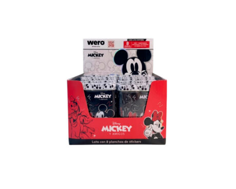 STICKERS WERO WE4407 MICKEY Y AMIGOS LATA