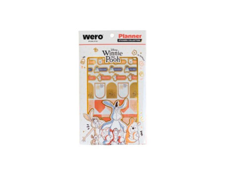 STICKERS WERO WE4413 WINNIE POOH PLANNER