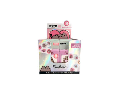 STICKERS WERO WE4420 PUSHEEN BULLET ROLL