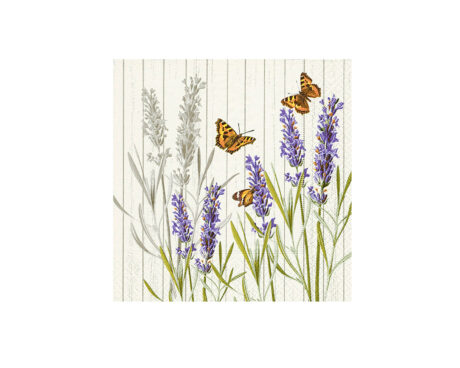 SERVILLETAS EQ DECOUPAGE 33x33CM x20 U. 6058/210223 LAVANDAS