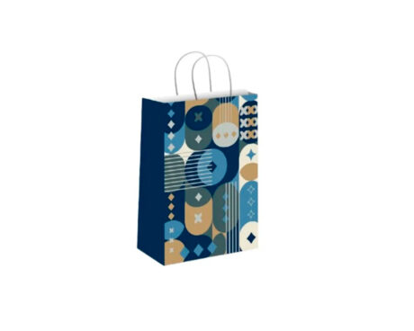BOLSA BRANDPACK DISEÑOS GEOMETRICO 18X20