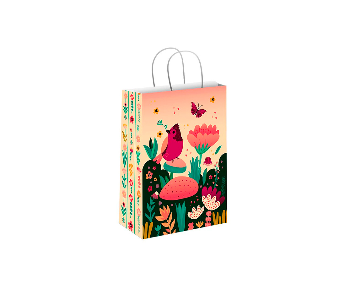BOLSA BRANDPACK DISEÑOS BOTANICO 18X20