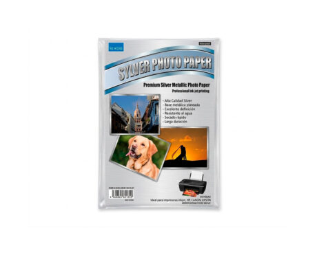 PAPEL ESPECIAL SYLVER A4 862041 100 MIC 50H INK-JET