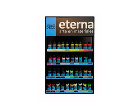 EXHIBIDOR ETERNA ACRILICO DEC x 240 U