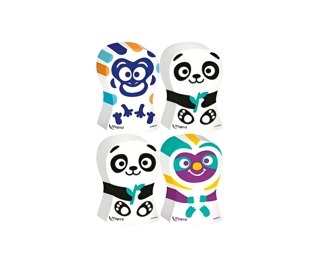 GOMAS MAPED KIDS ANIMALES x UNID. -123400-