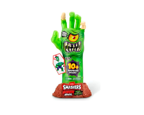 JUGUETE ZURU SMASHERS 7853 HORROR HOUSE MANO + 10 SORPRESAS 74139