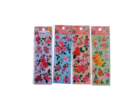 STICKERS ROSA CHICA x 10 U.
