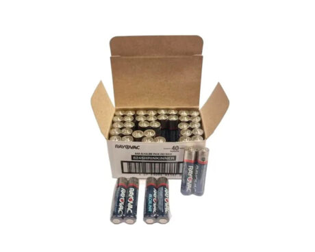 PILAS RAYOVAC AAA ALCALINA x 40 UNID.