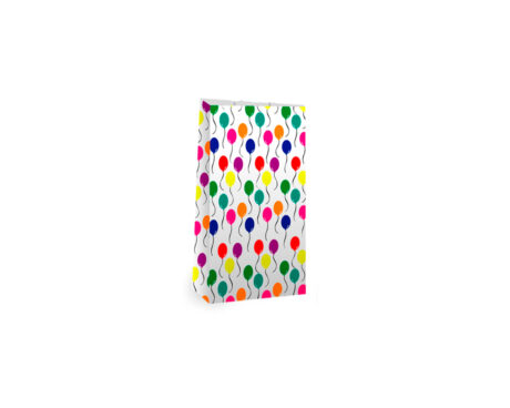 BOLSA BRANDPACK COTILLON GLOBOS 12X24 10 UNI
