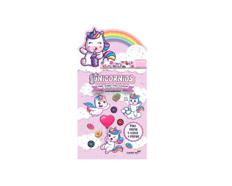 LIBROS BETINA MAGICO PINTAR CON AGUA UNICORNIOS SORPRENDENTES
