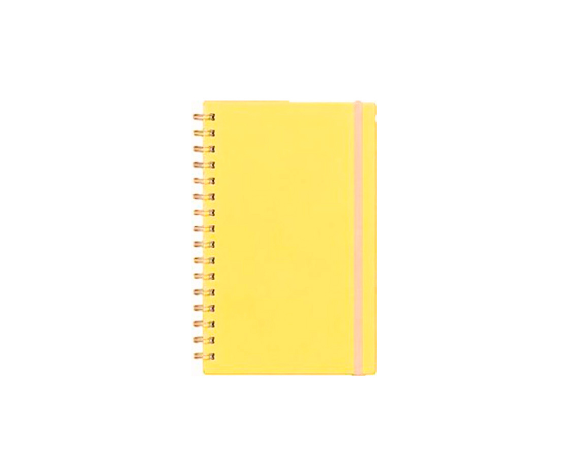 AGENDA NIVEL 10 N°8 3450/01 PASTEL CANARY AMARILLO ESP SEMAN 2027