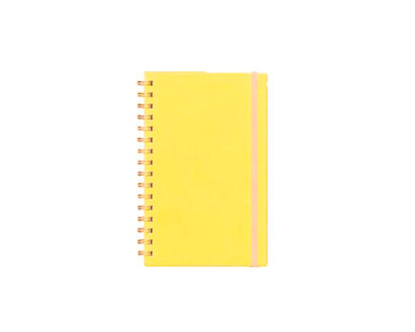 AGENDA NIVEL 10 BONJOUR 3650/01 PASTEL CANARY AMARILLO ESP N°8 P/D 2027