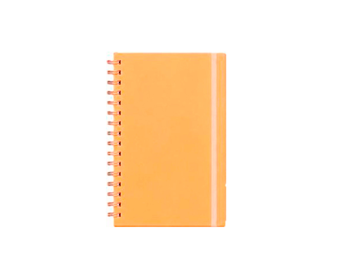 AGENDA NIVEL 10 BONJOUR 3650/02 PASTEL SUNSET NARANJA ESP N°8 P/D 2027