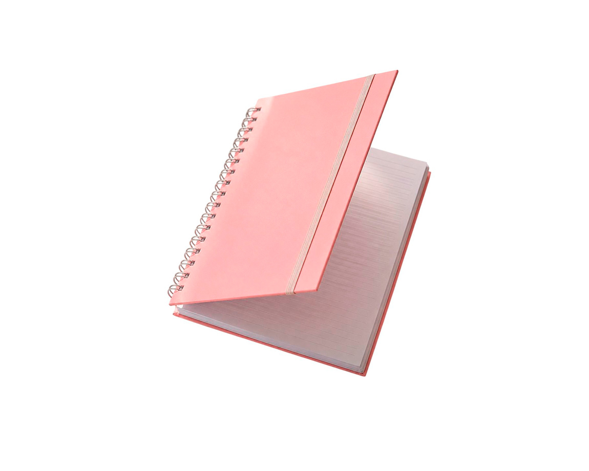 CUADERNO NIVEL 10 A5 ROSE PASTEL ROSA T/D 120 H =