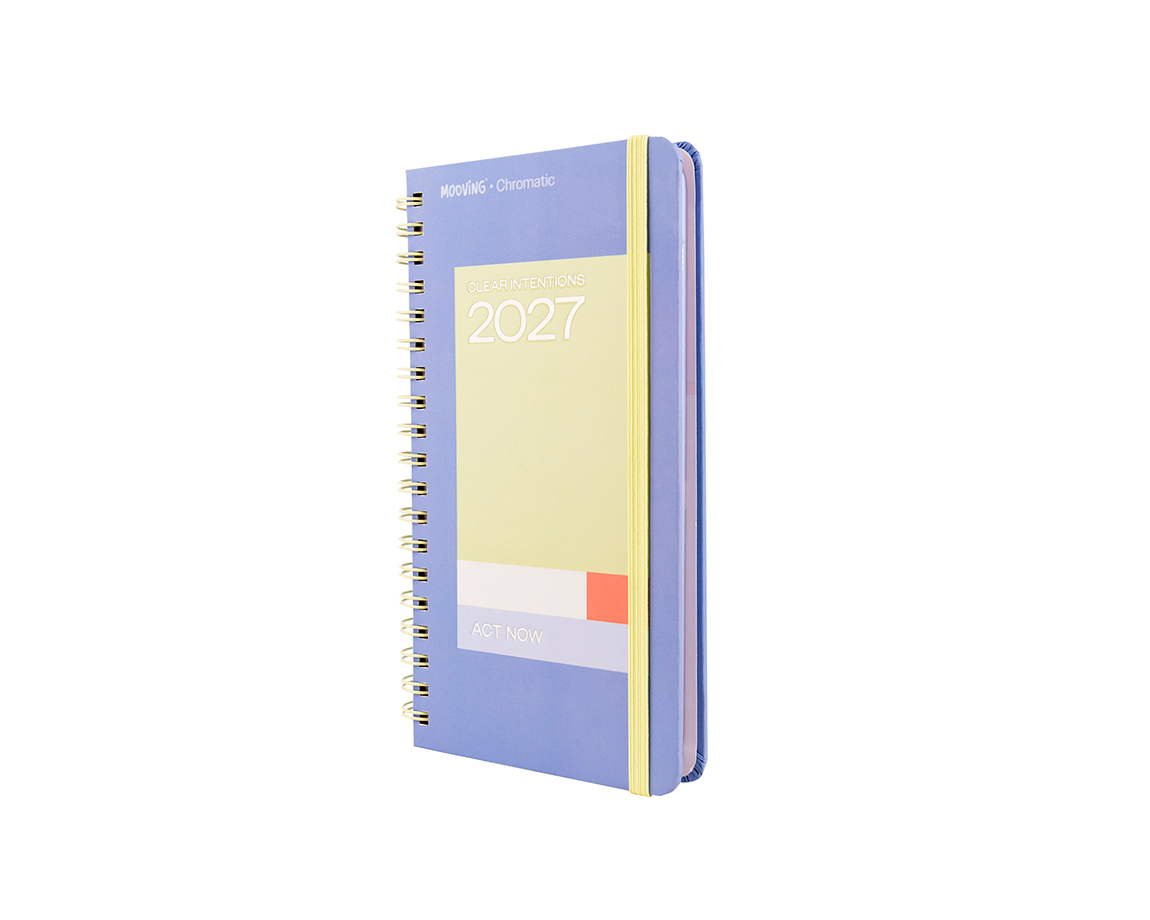 AGENDA MOOVING 1409107 POCKET ESP CHROMATIC SEM/VISTA 2027