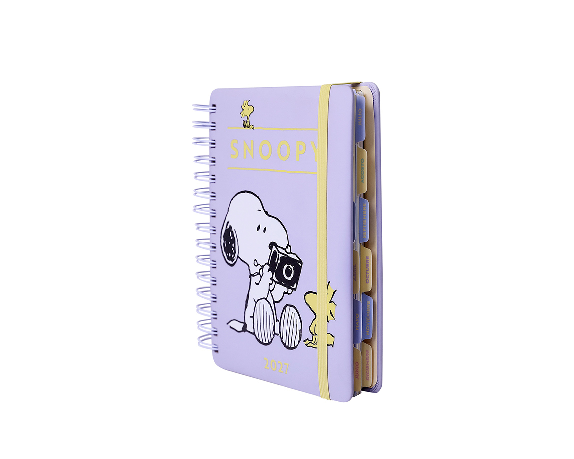 AGENDA MOOVING 1404134 14x20 SNOOPY D/PAG 2027