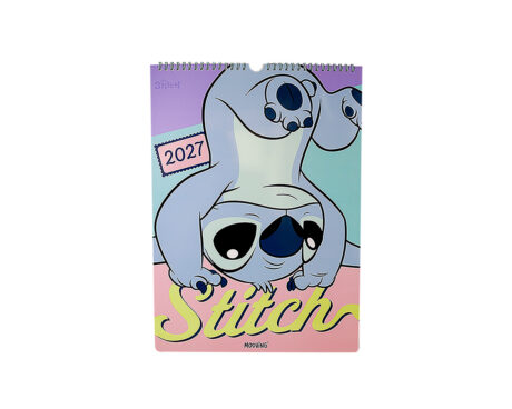 PLANIFICADOR MOOVING 1419244 30x40 STITCH ESPIRAL 2027