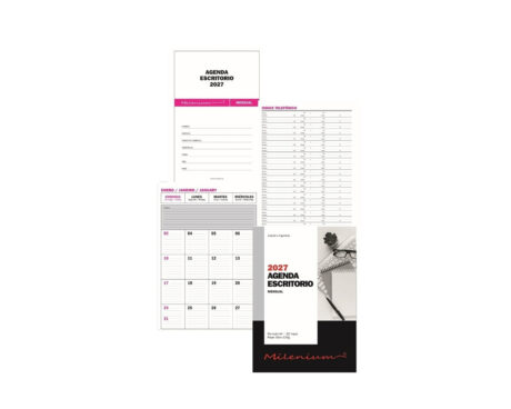 PLANIFICADOR MILENIUM CAL50 AGENDA ESCRITORIO 2027
