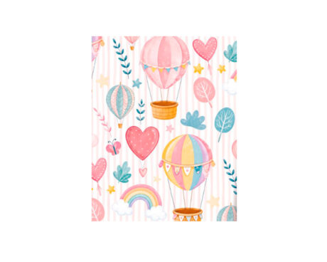 PAPEL REGALO MAG 5176 SKY BALLOON DREAMS