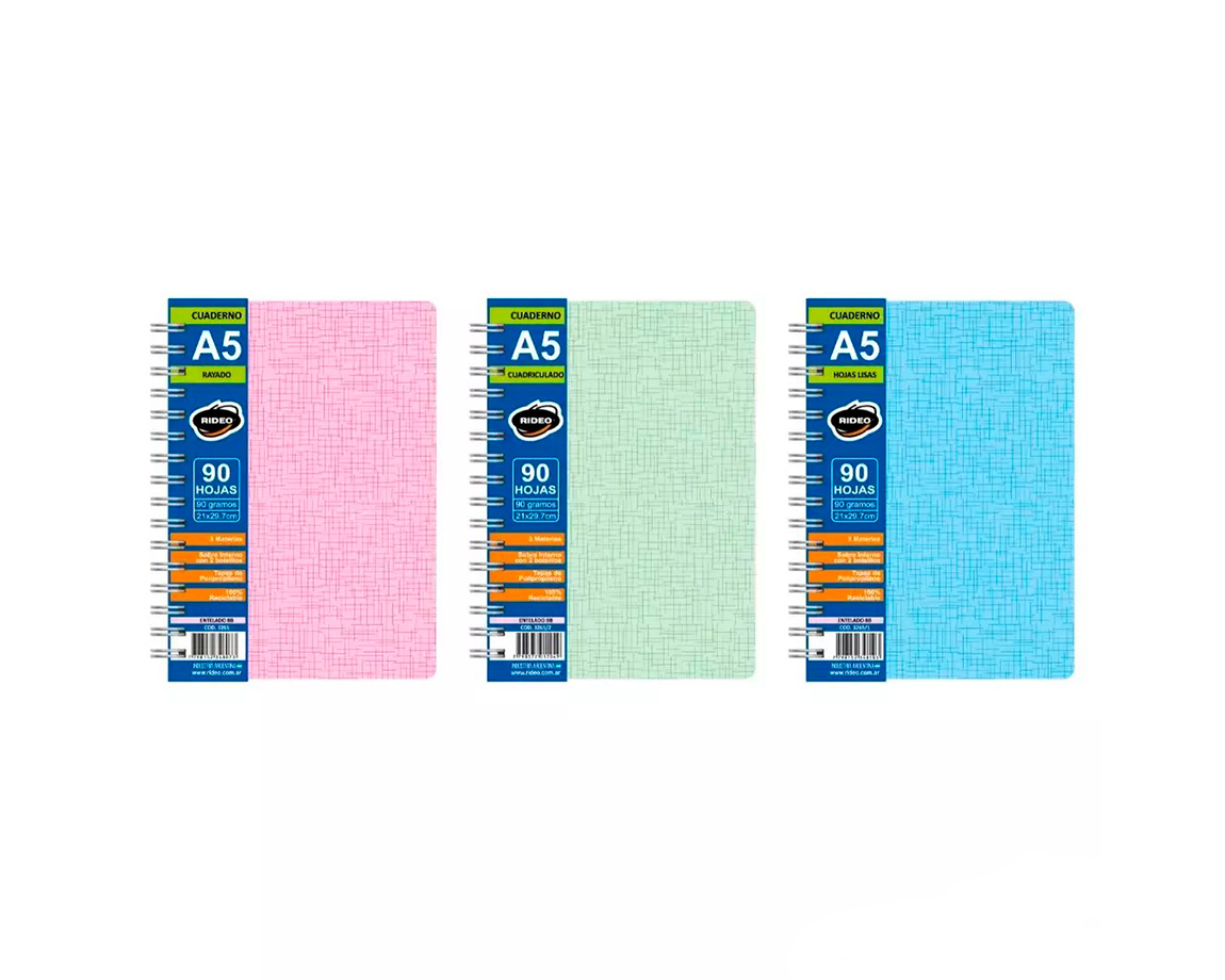 CUADERNO RIDEO 3265/1 A5 BB L