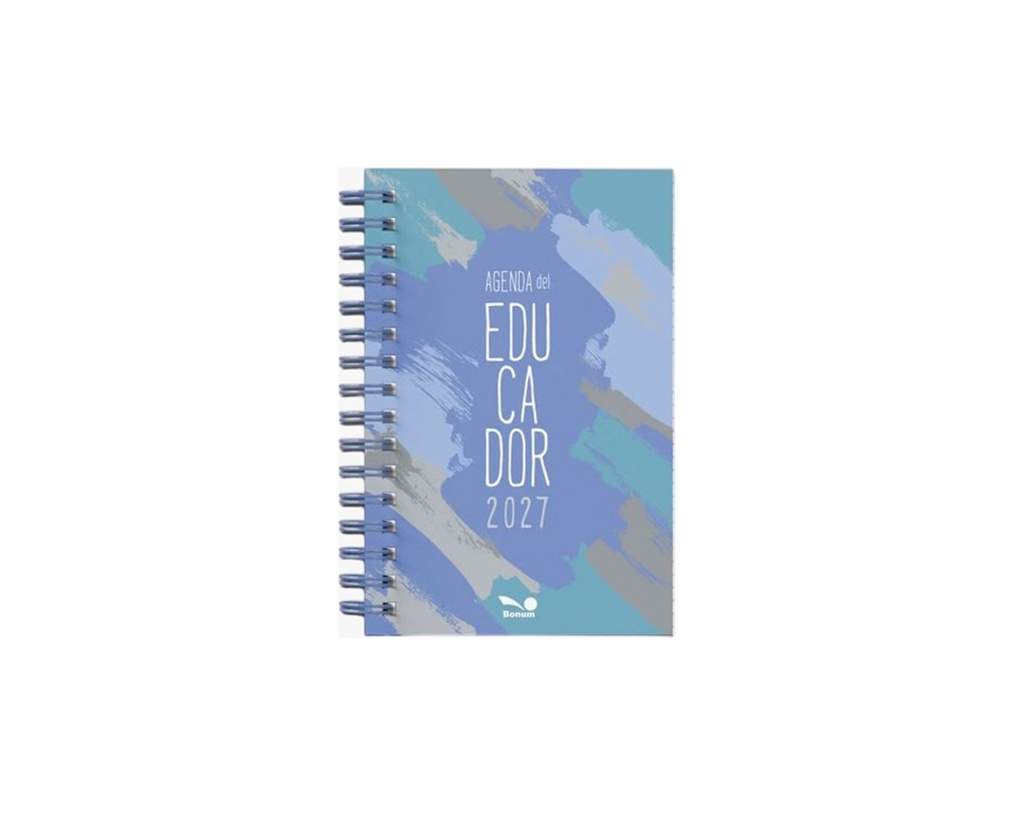 AGENDA DEL EDUCADOR 2027 BONUM AZUL