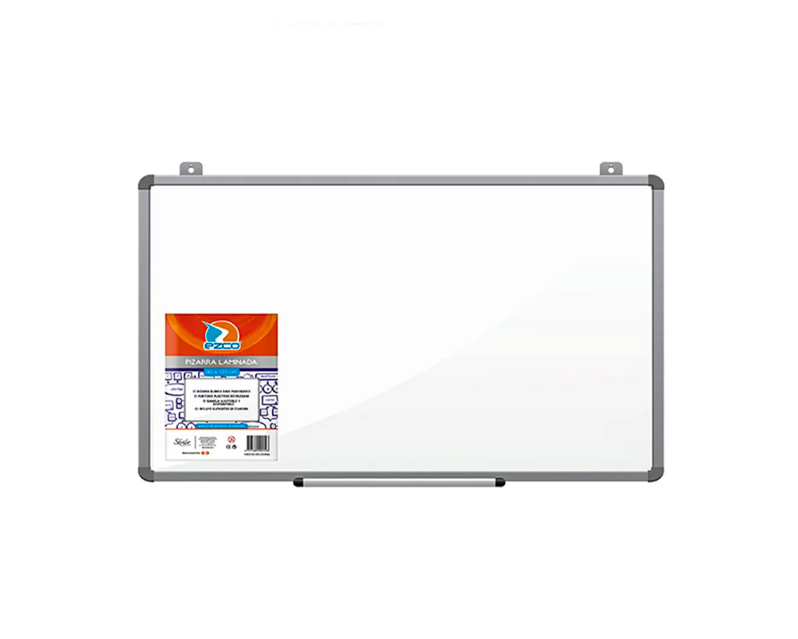PIZARRA EZCO MARCADOR 120x240 B/ALUMINIO