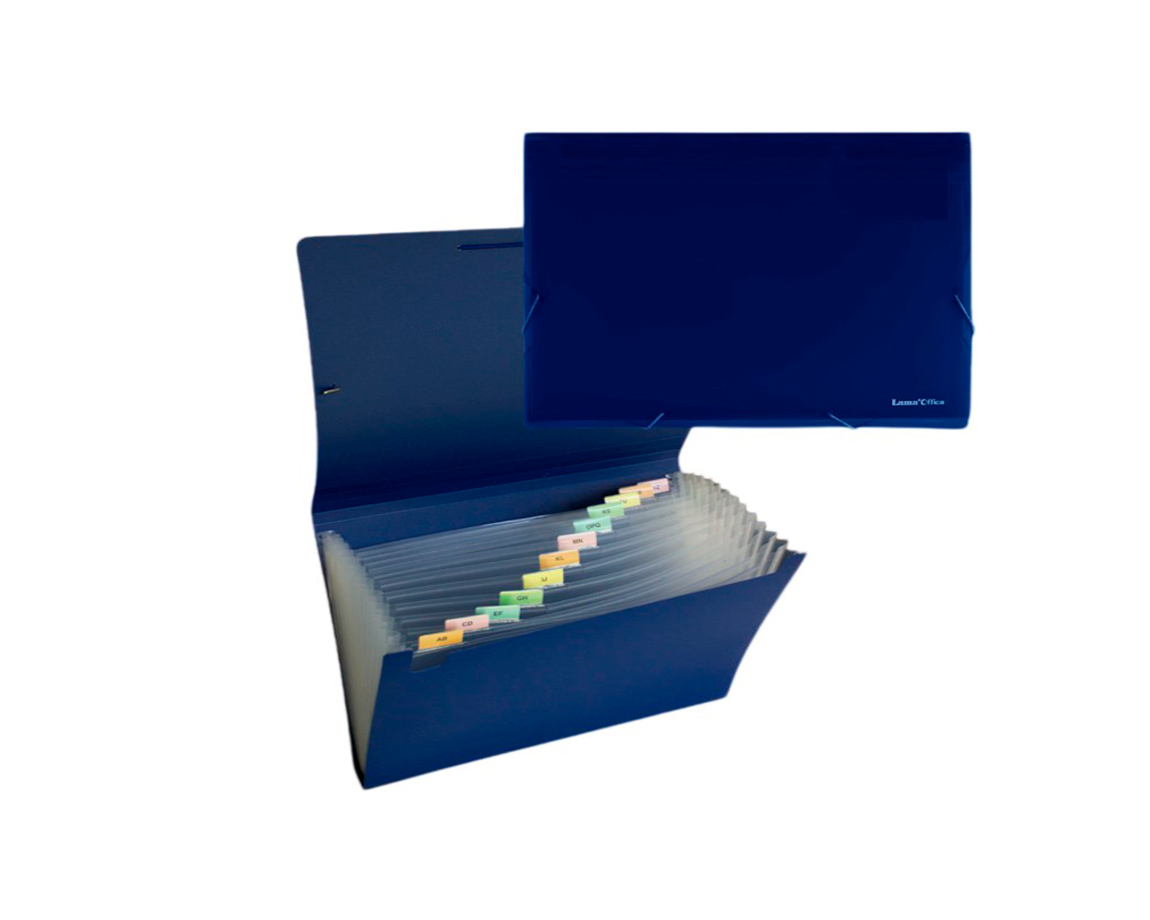 CARPETA LAMA OFFICE EF202F CLASIFICADOR OF AZUL