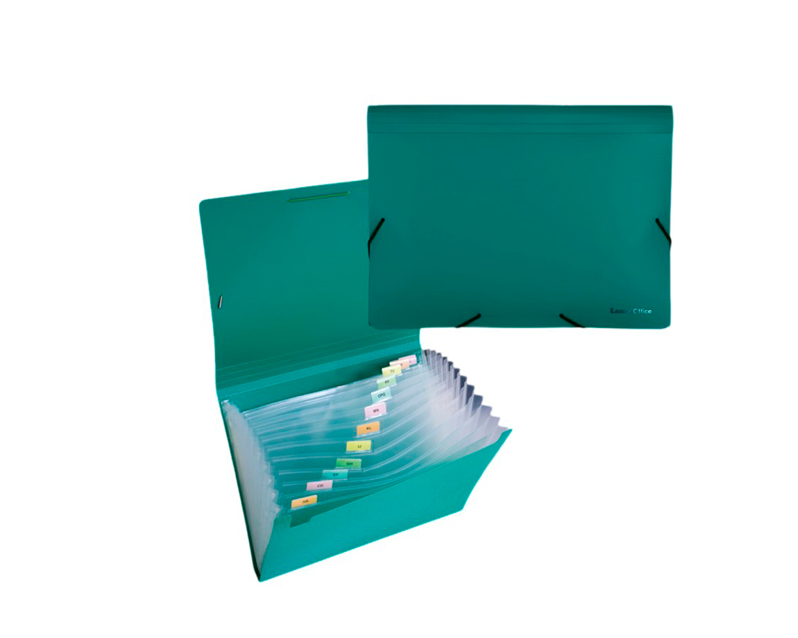 CARPETA LAMA OFFICE EF202F CLASIFICADOR OF VERDE