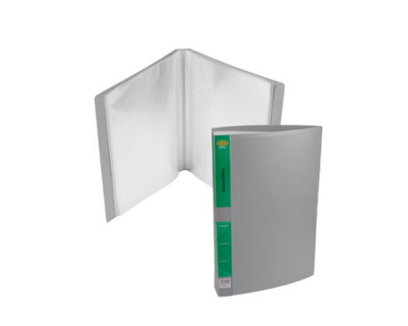 CARPETA LAMA OFFICE FM20 A4 20 FOLIOS GRIS