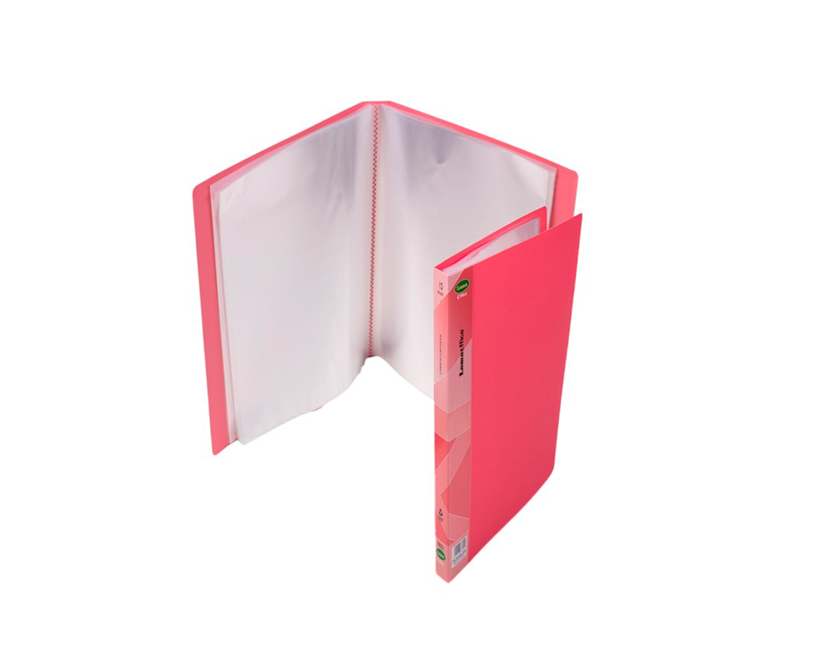 CARPETA LAMA OFFICE FM10F OFICIO 10 FOLIOS PASTEL SALMON