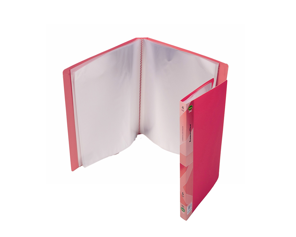 CARPETA LAMA OFFICE FM20F OFICIO 20 FOLIOS PASTEL SALMON
