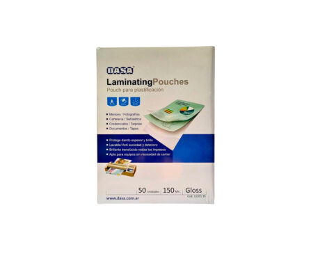 PLASTIFICACION DASA SOBRE 150 MIC 225 x 362 20 UxOF