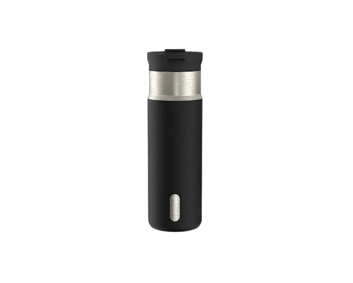 VASO CONTIGO 2225951 DUAL SIP LICORICE BRUSHED x 591 ML