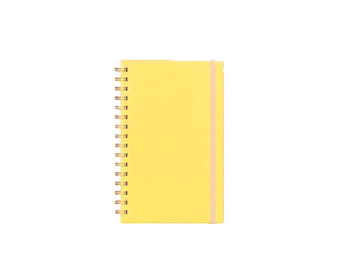 CUADERNO NIVEL 10 A5 CANARY PASTEL AMARILLO T/D 120 H #