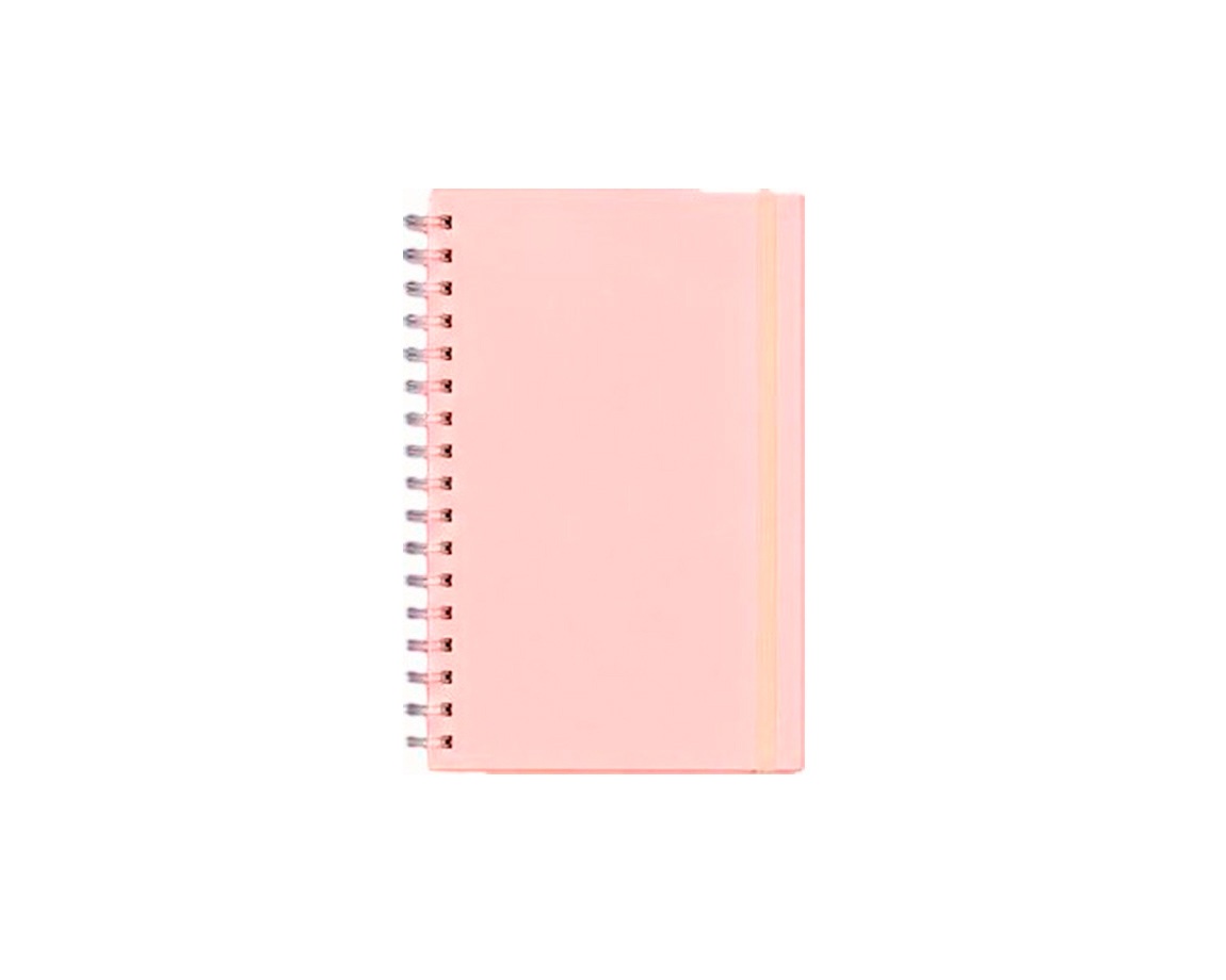 CUADERNO NIVEL 10 A5 ROSE PASTEL ROSA T/D 120 H #