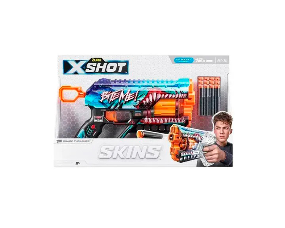JUGUETE ZURU X-SHOT 7326 SKINGS GRIEFER